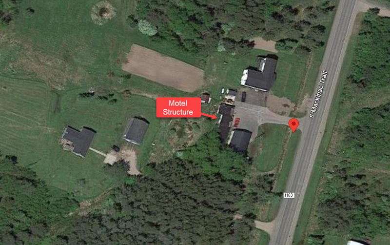 Undetermined Sault Ste Marie Motel - Aerial Map